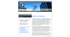 Desktop Screenshot of carrierzone.com